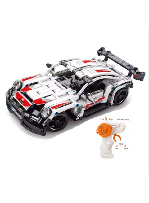 BigWheel 420pcs Educational Model Toy Construction Building Block RC Car Set for 5 to 7 Years Unisex ABS Plastic