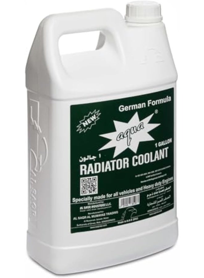 Aqua Radiator Coolant Green German Formula 1 Gallon - Image 1