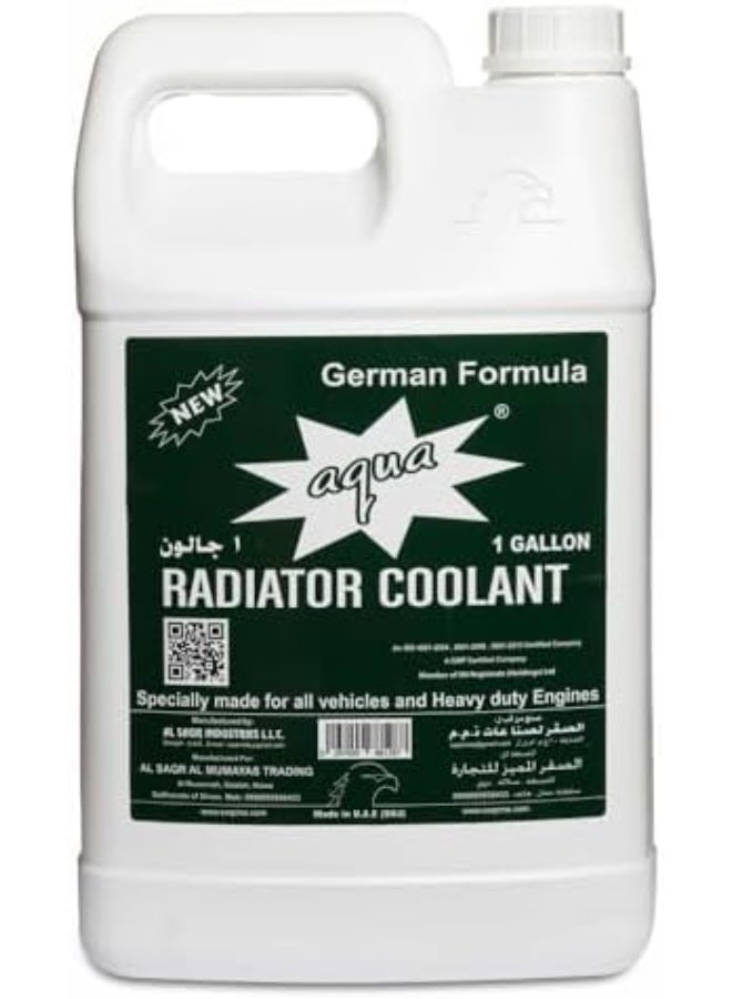 Aqua Radiator Coolant Green German Formula 1 Gallon - Image 2