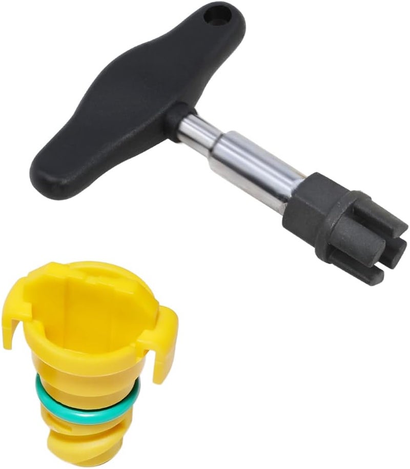 DPTOOL صمام تصريف الزيت 8 قطع مع أداة إزالة - Image 3