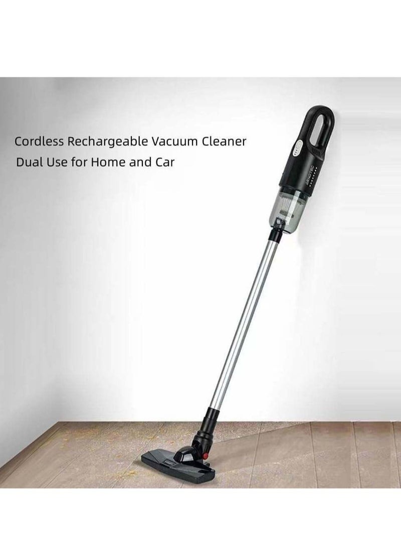 ARNOTEC Vacuum Cleaner, Cordless 12,000 Pa, Stick Cleaner, 2-Way Handy Vacuum Cleaner, Ultra Lightweight, Type-C Charging, Silent Design, 1.2 lbs (0.6 kg), LED HEPA Filter, Multiple Filtering  - Image 2