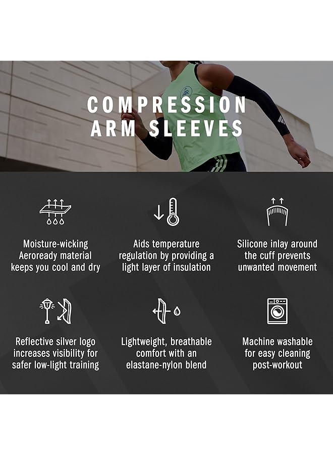 Adidas Aeroready Comp Arm Sleeves BK L/XL - Image 5