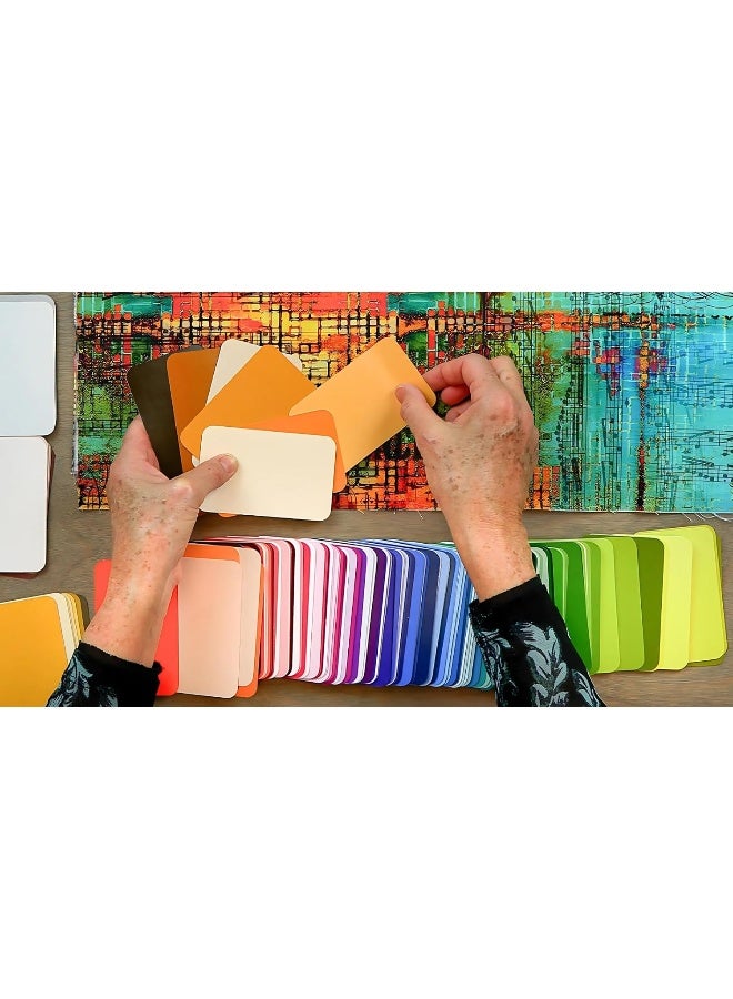 Essential Color Card Deck: Break Out of the Color Wheel with 200 Cards to Mix, Match & Plan! Includes Hues, Tints, Tones, Shades & Values  - Image 4