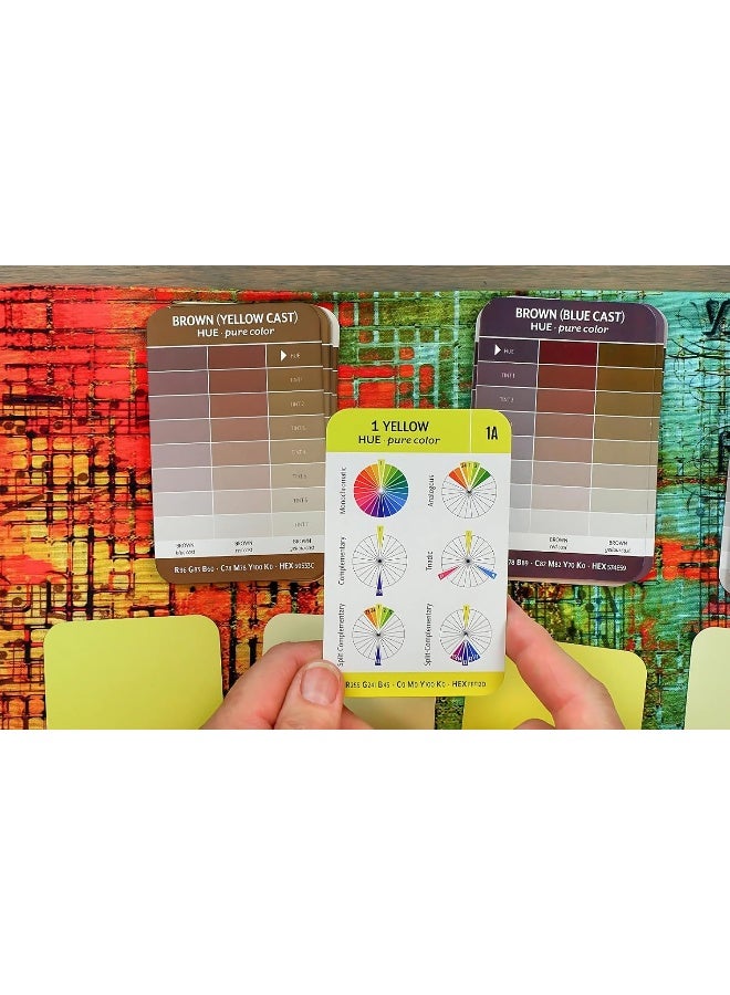 Essential Color Card Deck: Break Out of the Color Wheel with 200 Cards to Mix, Match & Plan! Includes Hues, Tints, Tones, Shades & Values  - Image 5