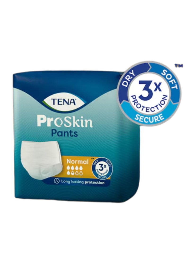 Tena Proskin Pants Normal XL 120-160CM  Adult Diapers for seniors, Lady extra-large - 15 pieces - Image 4