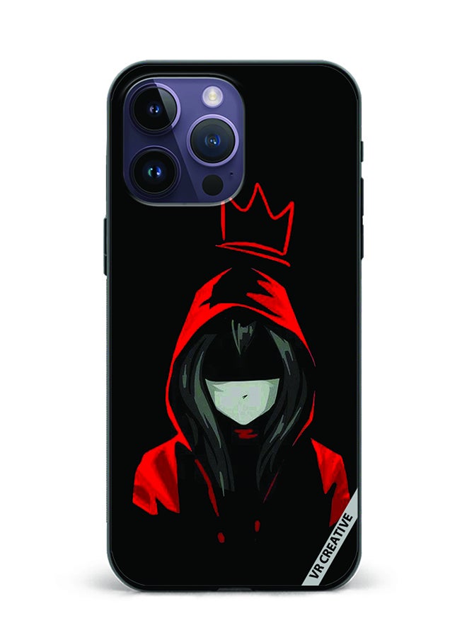 VR CREATIVE Protective Case Cover For Apple iPhone 15 Pro Max Hell Girl Design Multicolour - Image 1
