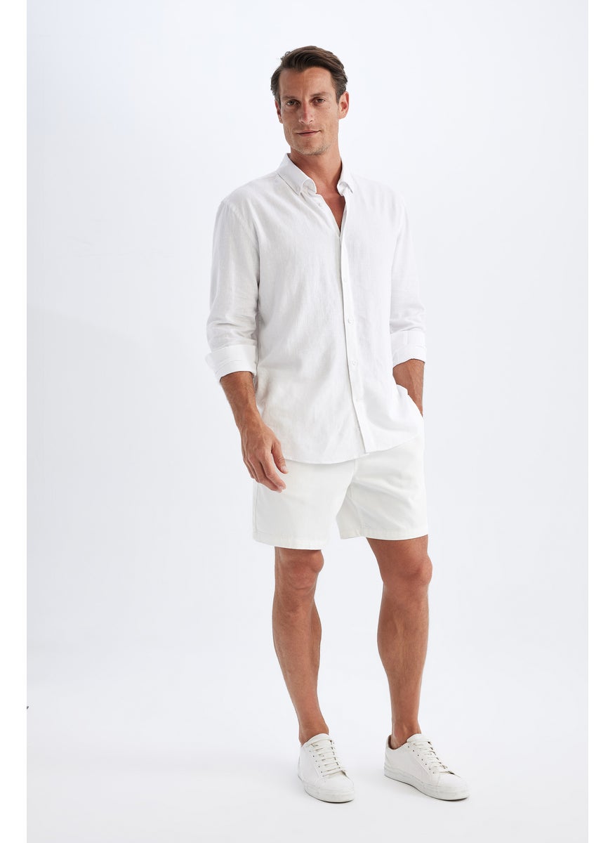 DeFacto Man Relax Fit Jean Bermuda  - Image 1