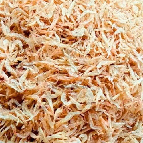 Bague dried Small Size Shrimp prawns For Aquarium Fish Food 200 grams Fish Feeder - Image 1
