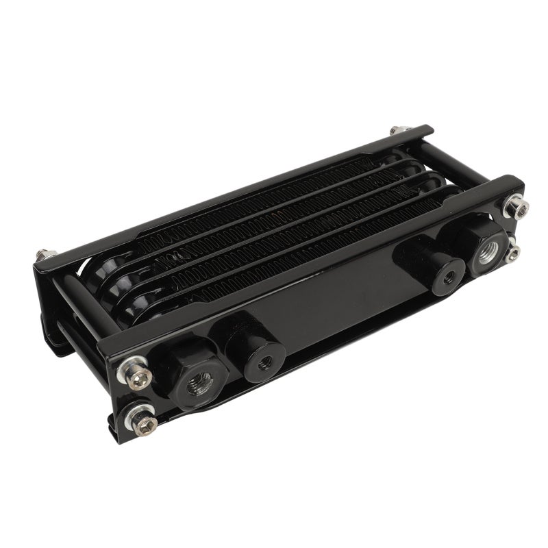 Motorcycle Oil Cooler Aluminum Radiator Strong Compatibility - High Efficiency Engine Oil Cooling for Monkey 125cc‑140cc Horizontal Engines - Image 5