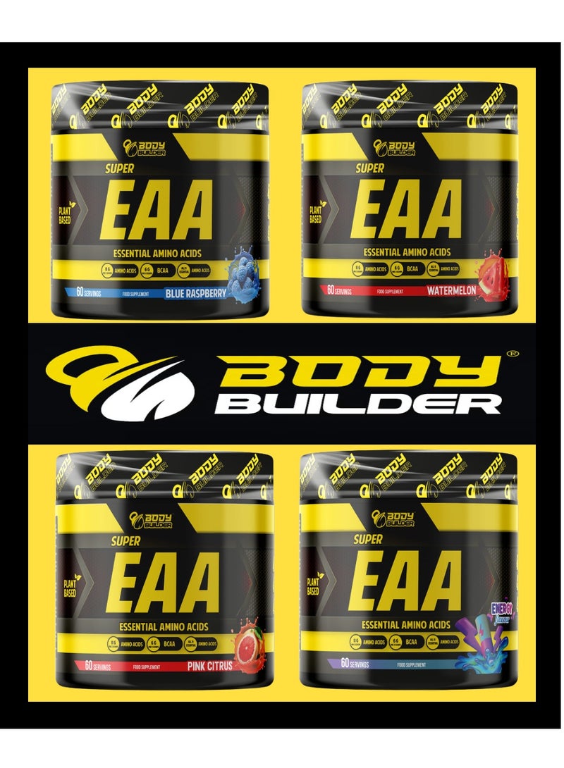 Body Builder Super Eaa, Pink Citrus, 390 Gm, Improves Muscle Growth, Muscle Recovery & Endurance - Image 2