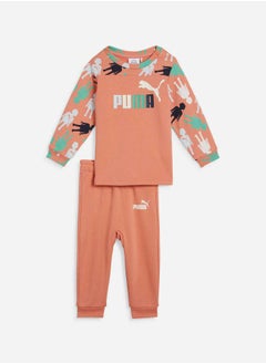 PUMA X PLAYMOBIL Mini Cat Crew Top & Joggers Set  - Image 1