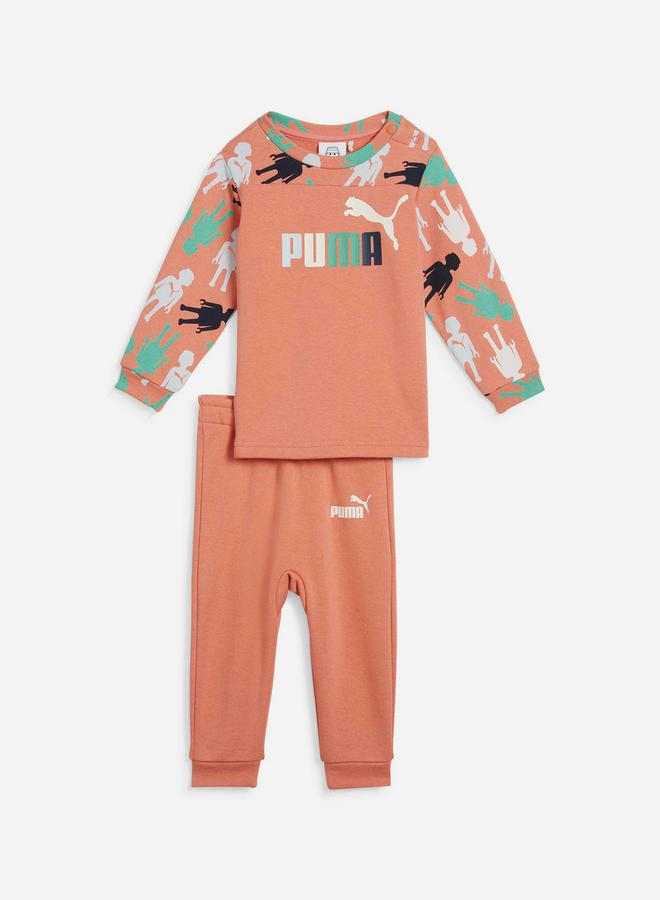 PUMA X PLAYMOBIL Mini Cat Crew Top & Joggers Set - Image 1