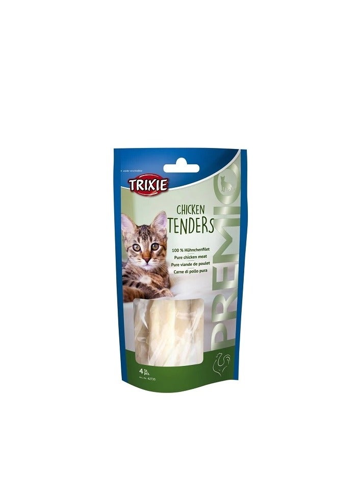 تريكسي بريميو دجاج تندرز قطط - Image 1