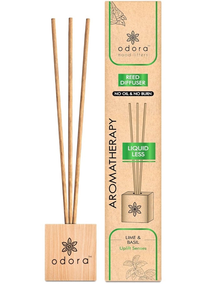 Odora Liquidless Reed Diffuser - Lime & Basil  - Image 1