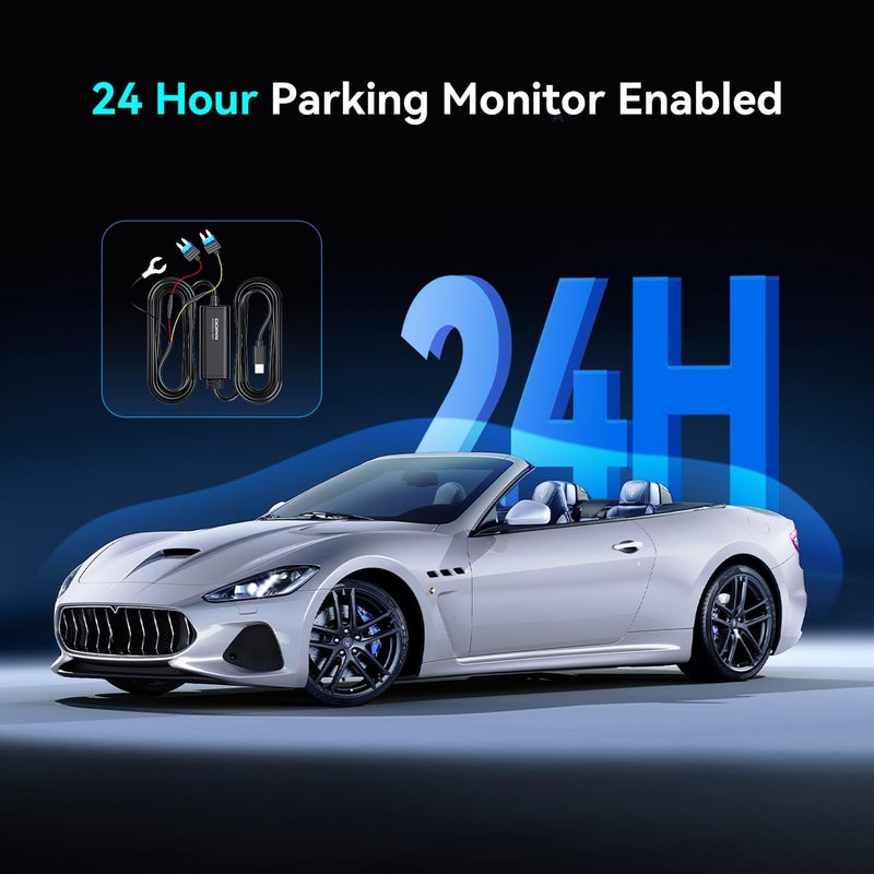 DDPAI Dash Cam Type-C Hardwire Kit, Compatible with N5 Dual, Z60 Pro, Z90 Series, Z60T, Z60, N3 Pro and Other ddapi Dash Cam Models, Enabling 24 Hours Parking Monitor, 12V/2A to 5V/3A, 3 Meters Long - Image 3