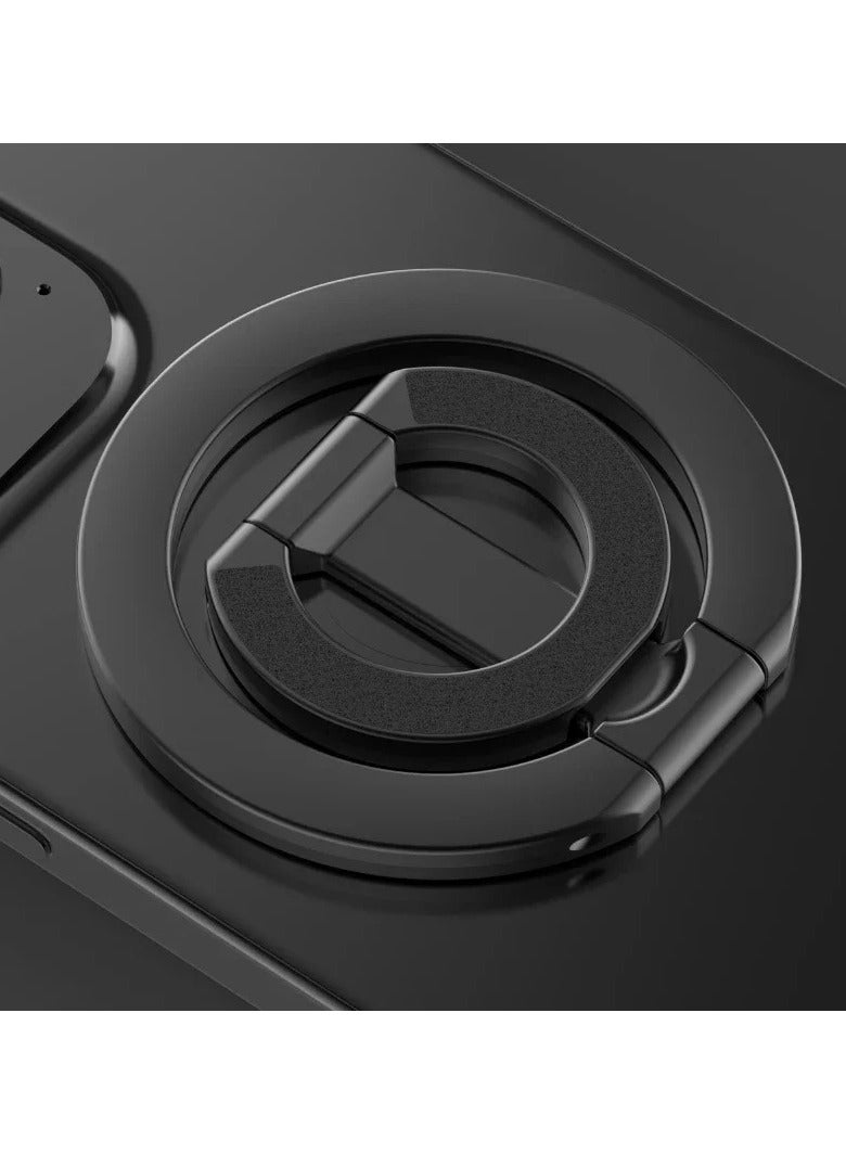 AROAQ For MagSafe Double Sided Magnetic Phone Ring Holder Portable Folding Cellphones Stand Phone Accessories Support Bracket Grip Tok - Image 1