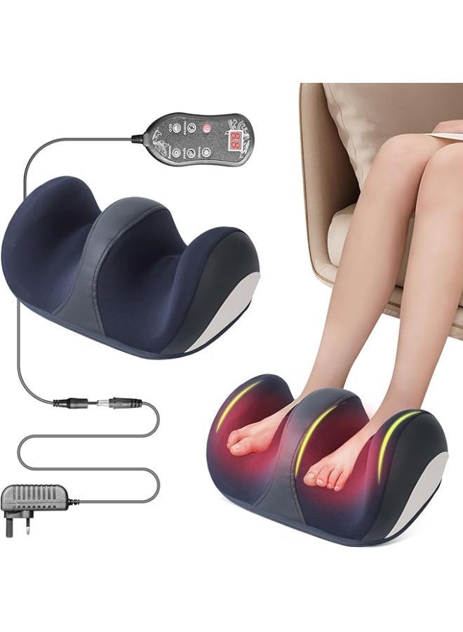 DUNISO Foot Massager with Heat, Foot and Calf Massager with Roller,Adjustable Intensity for Foot Massage,Pain Relief Promotes Blood Circulation,for Home or Office Use - Image 1