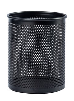 Deli 4-Piece Metal Steel Pen Holder Black  - Image 2