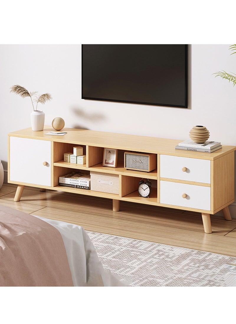 Sharpdo Modern Home Tv Cabinet Coffee Table Combination Storage Cabinet 140*30*38CM  - Image 1