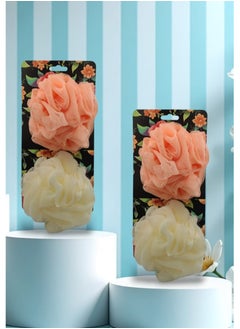 Radix 2-Pack Radix Multi Color Shower Loofah 2×1  - Image 1