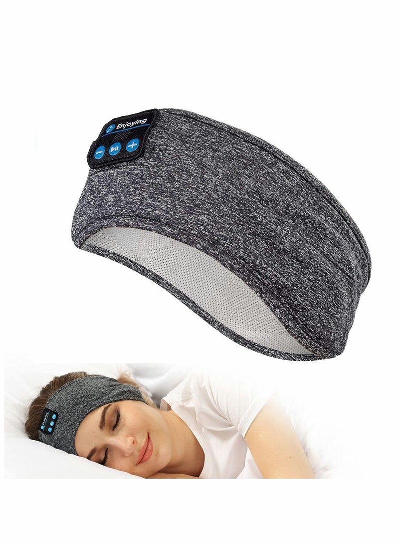 Sleep Headphones Wireless, V5.0 Sports Headband Headphones with Ultra-Thin HD Stereo Speakers, Ultra-Soft Sleeping Headphones, for Sports, Yoga, Side Sleepers, Air Travel and Relaxation - Image 1