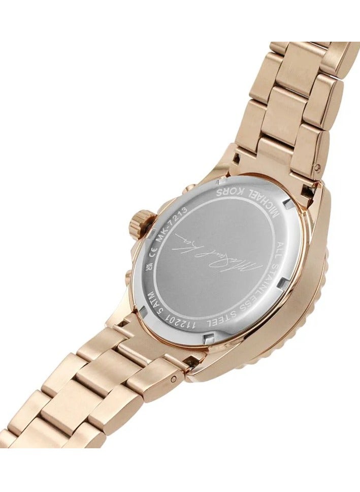 MK7213 Everest Rose Gold Toned Chronograph Women's Watch - Image 2