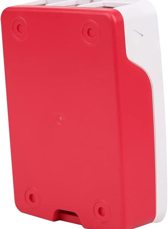 ABS Protective Case For 4B Smooth Delicate Touch White Red Color white red - Image 2
