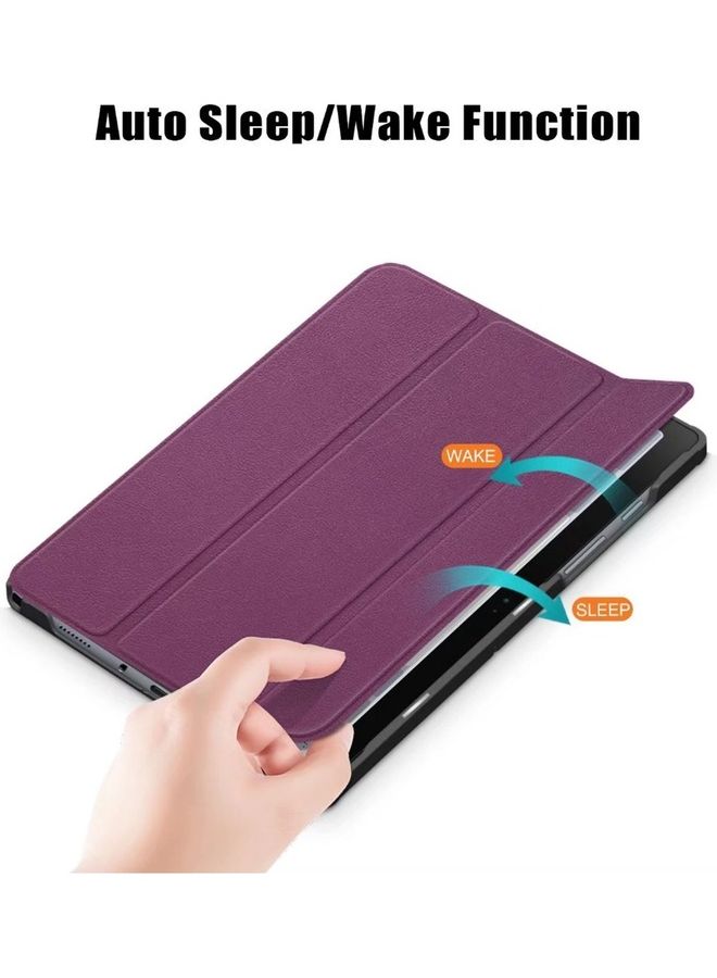 Loquat Protective Flip Cover For Samsung Galaxy Tab A8 2021 Red - Image 2