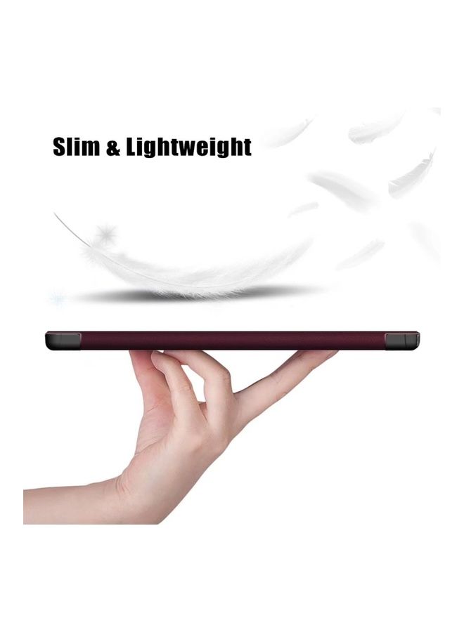 Loquat Protective Flip Cover For Samsung Galaxy Tab A8 2021 Red - Image 5