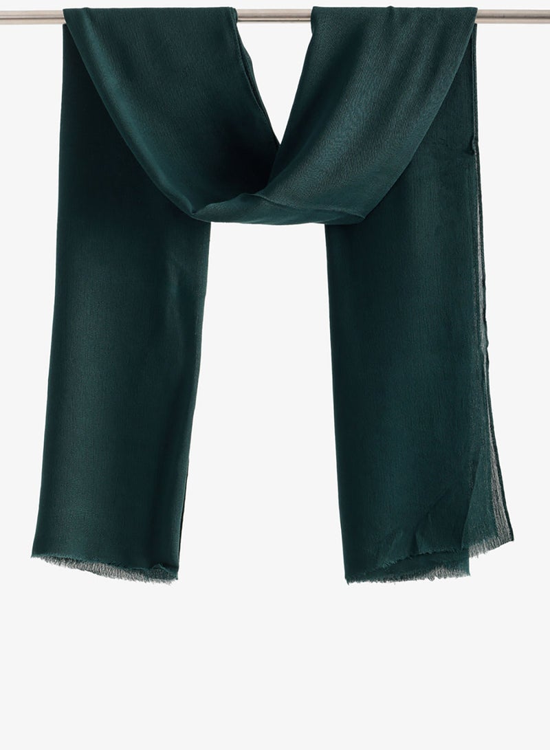 Carina Crinkle Fringed Scarf - Image 1