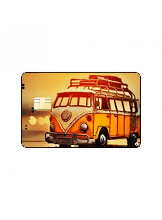 RKN PRINTED BANK CARD STICKER  Bus Picture - Image 1