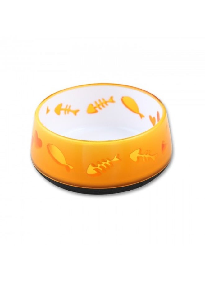 all for paws Cat Love Bowl Orange  - Image 1