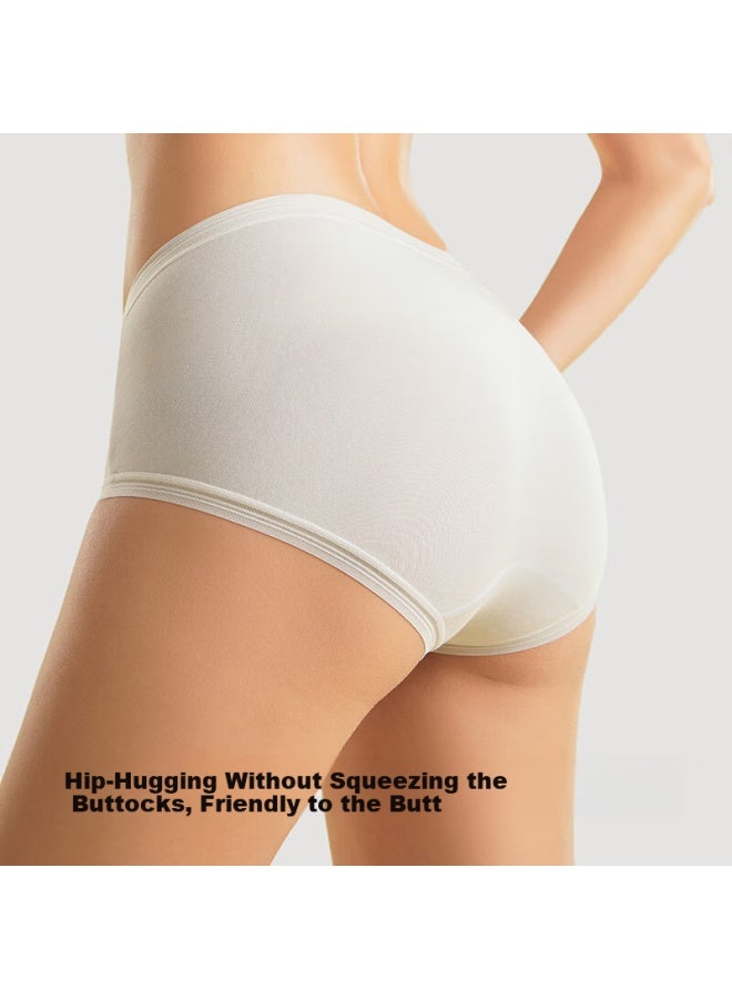 Youkeshu Ice Silk Women's Underwear, Autumn And Winter Season, 5a Antibacterial Waist, New Style For Young Women, Polylactic Acid Bacteria Triangle Shorts - Image 3