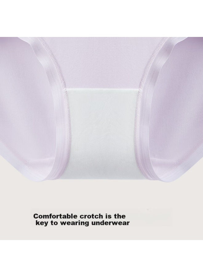 Youkeshu Ice Silk Women's Underwear, Autumn And Winter Season, 5a Antibacterial Waist, New Style For Young Women, Polylactic Acid Bacteria Triangle Shorts - Image 5