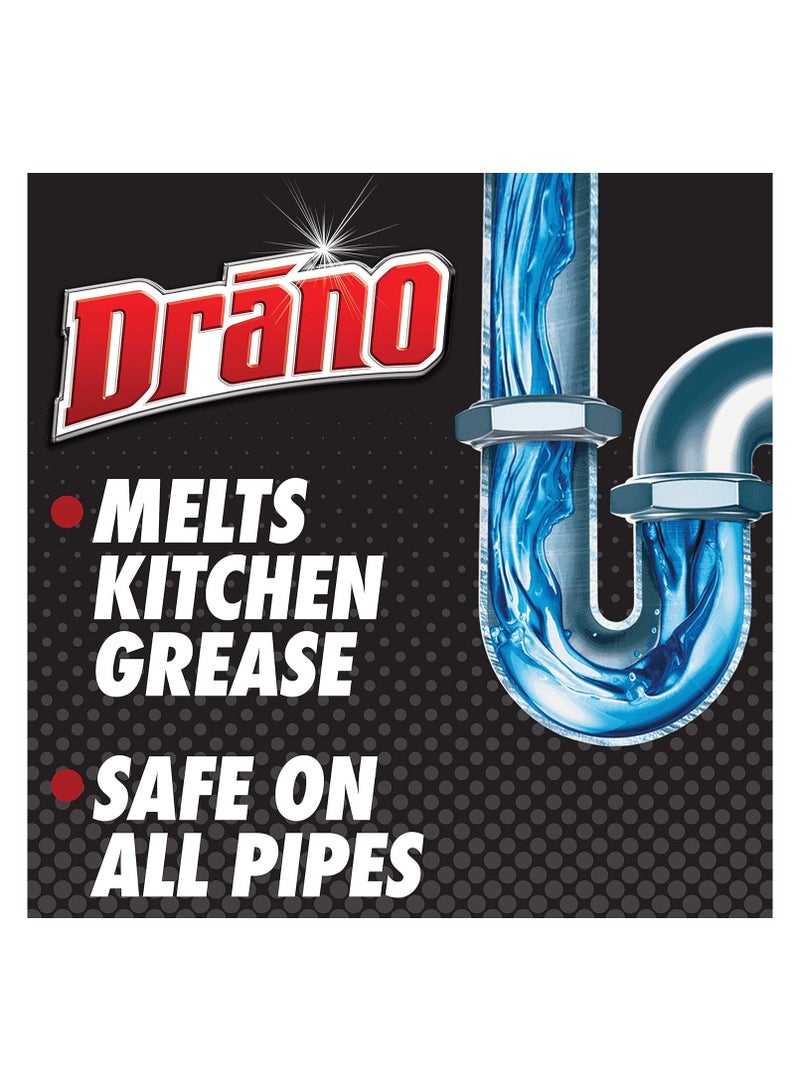 Drano Kitchen Granules Drain Clog Remover And Cleaner 500 G - Image 4