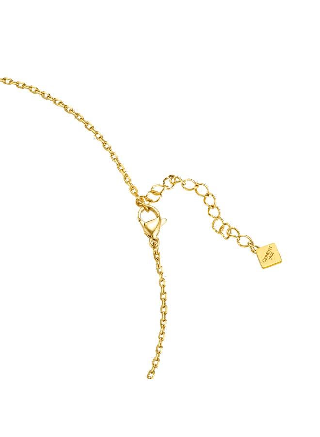 CERRUTI 1881 Tiziana Gold Plated Stainless Steel Pendant Necklace for Women - Image 3