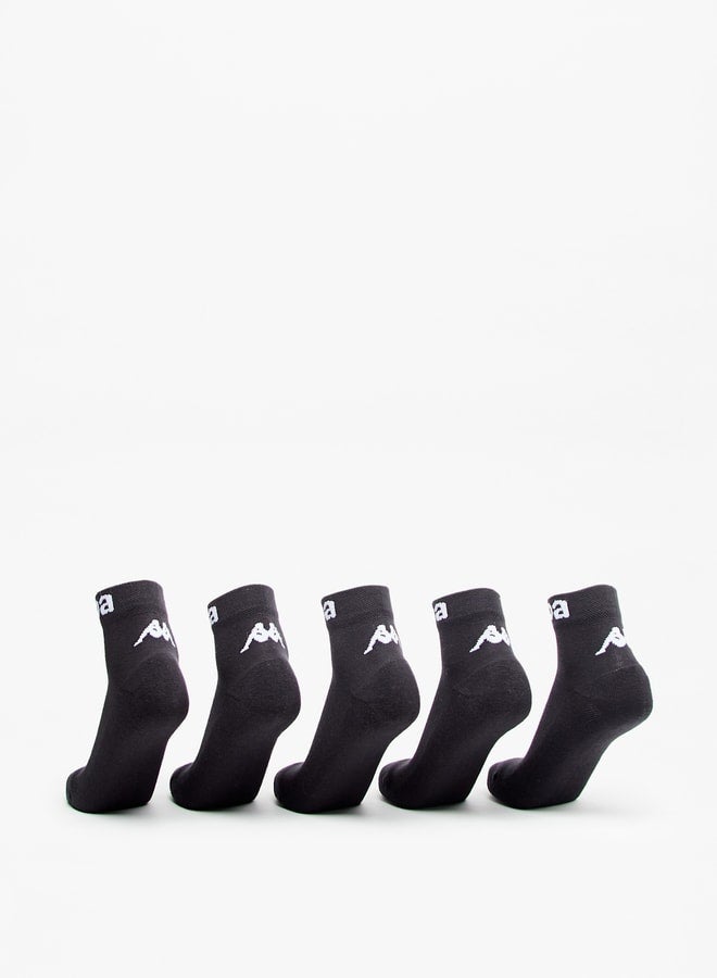 Kappa Women's Ankle Length Sports Socks - Set of 5 - Image 3