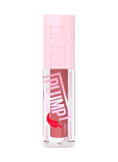 MAYBELLINE NEW YORK Lifter Plump, Hydrating Lip Plumping Gloss with Chili Pepper - Peach Fever  - Image 2