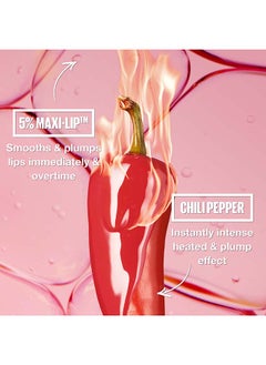 MAYBELLINE NEW YORK Lifter Plump, Hydrating Lip Plumping Gloss with Chili Pepper - Peach Fever  - Image 4
