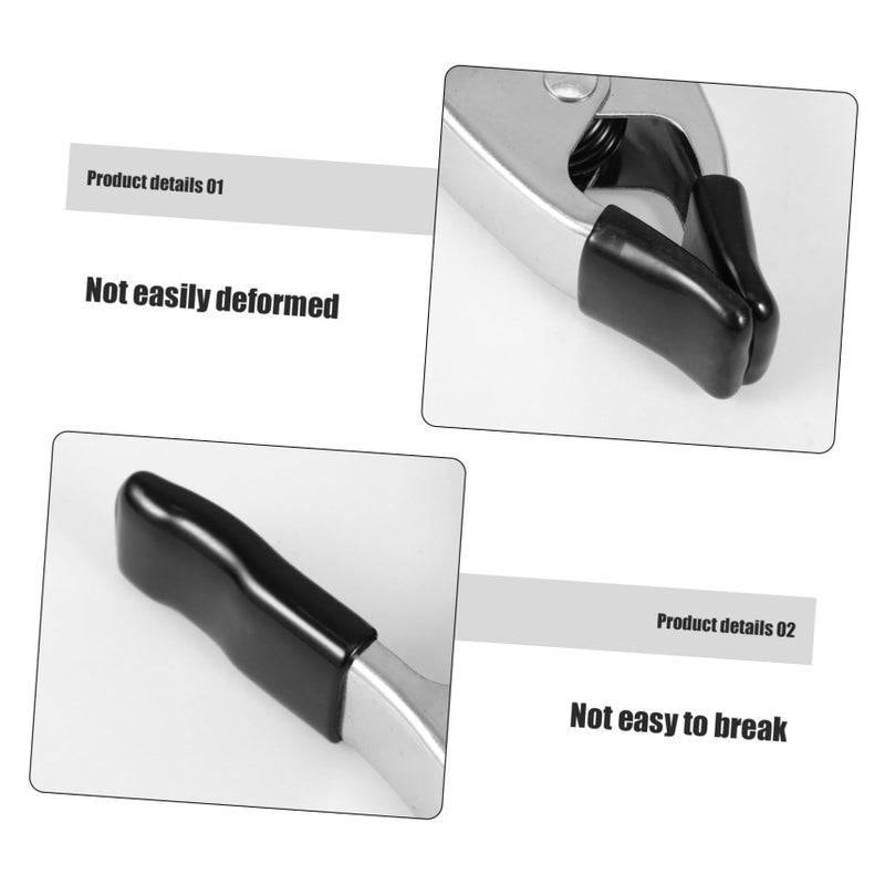Heavy Duty Spring Clamps 3 Pack for Photography Woodworking Crafts Backdrop Stands - Image 4