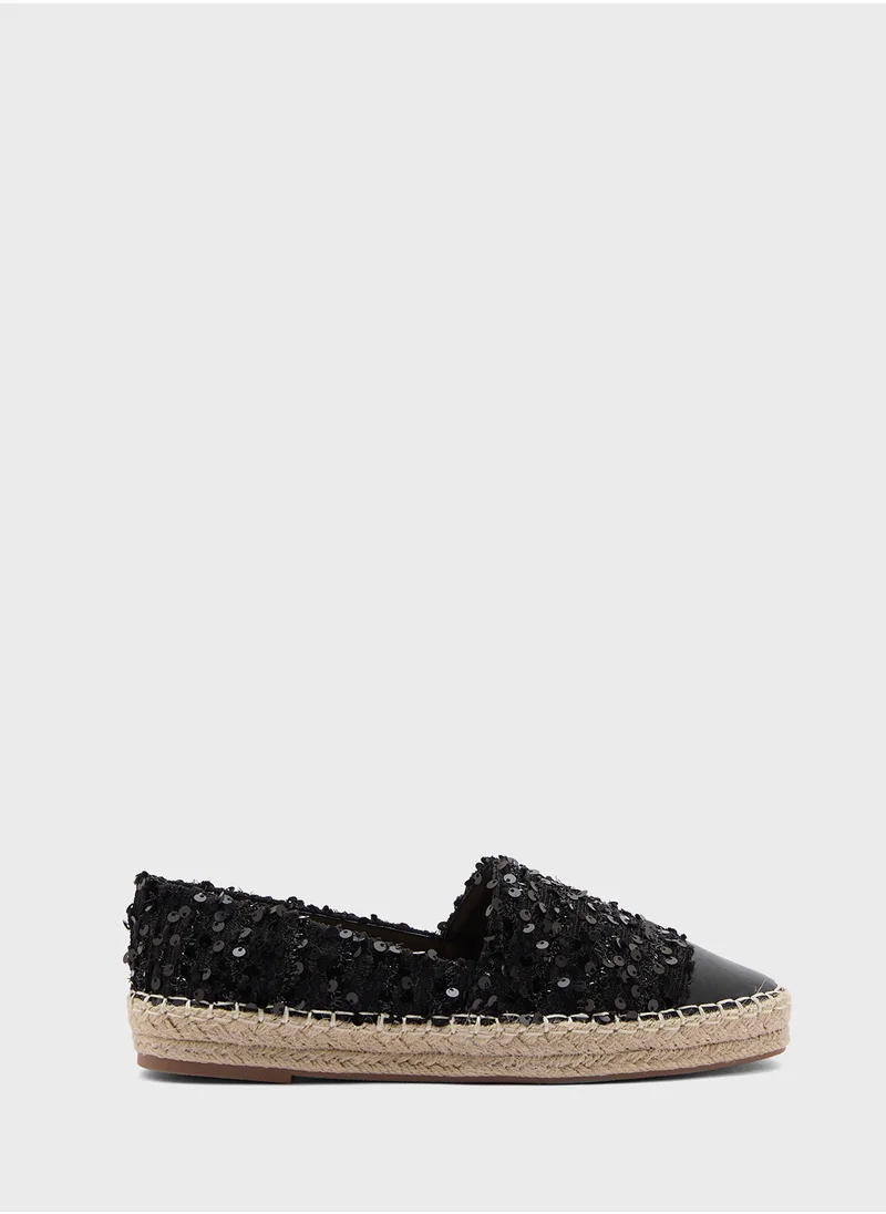 جينجر Sequined Espadrille