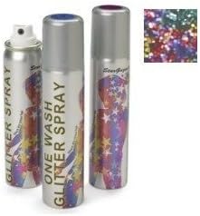 Multi Glitter Hairspray Ideal For Fancy Dress