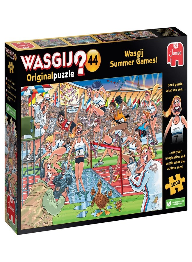 جامبو Jumbo Spiele GmbH JUM00333 Wasgij Original 44: الألعاب الصيفية (1000 قطعة)، 1110100333 - Image 1