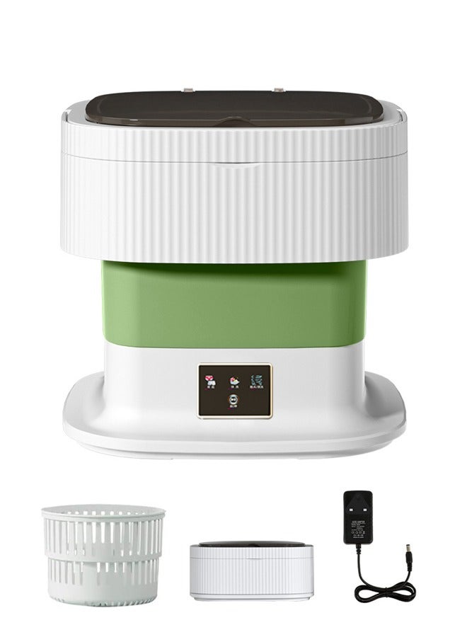 Snooe Folding Automatic Water Refill Shoes Washing Machine Portable Turbine Washer - Image 1