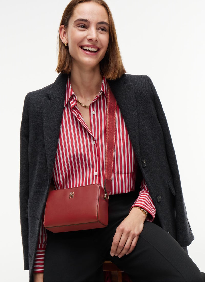 TOMMY HILFIGER Repeat Logo Strap Crossbody Camera Bag - Image 2
