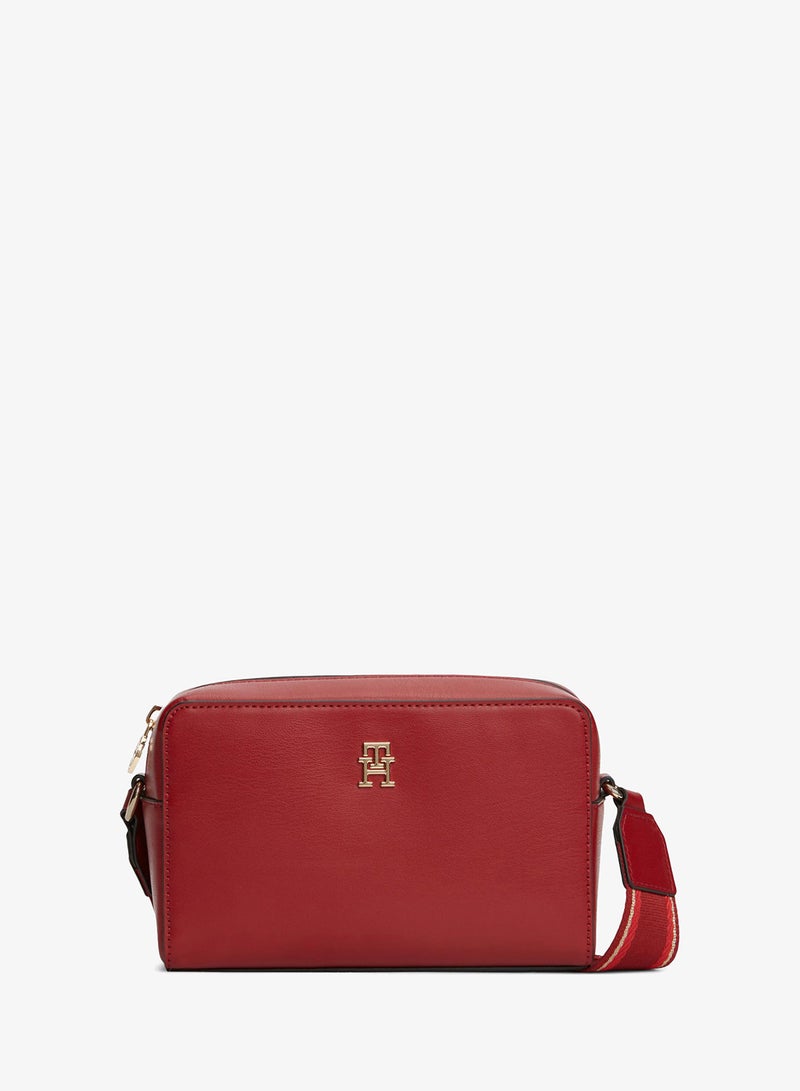 TOMMY HILFIGER Repeat Logo Strap Crossbody Camera Bag - Image 1