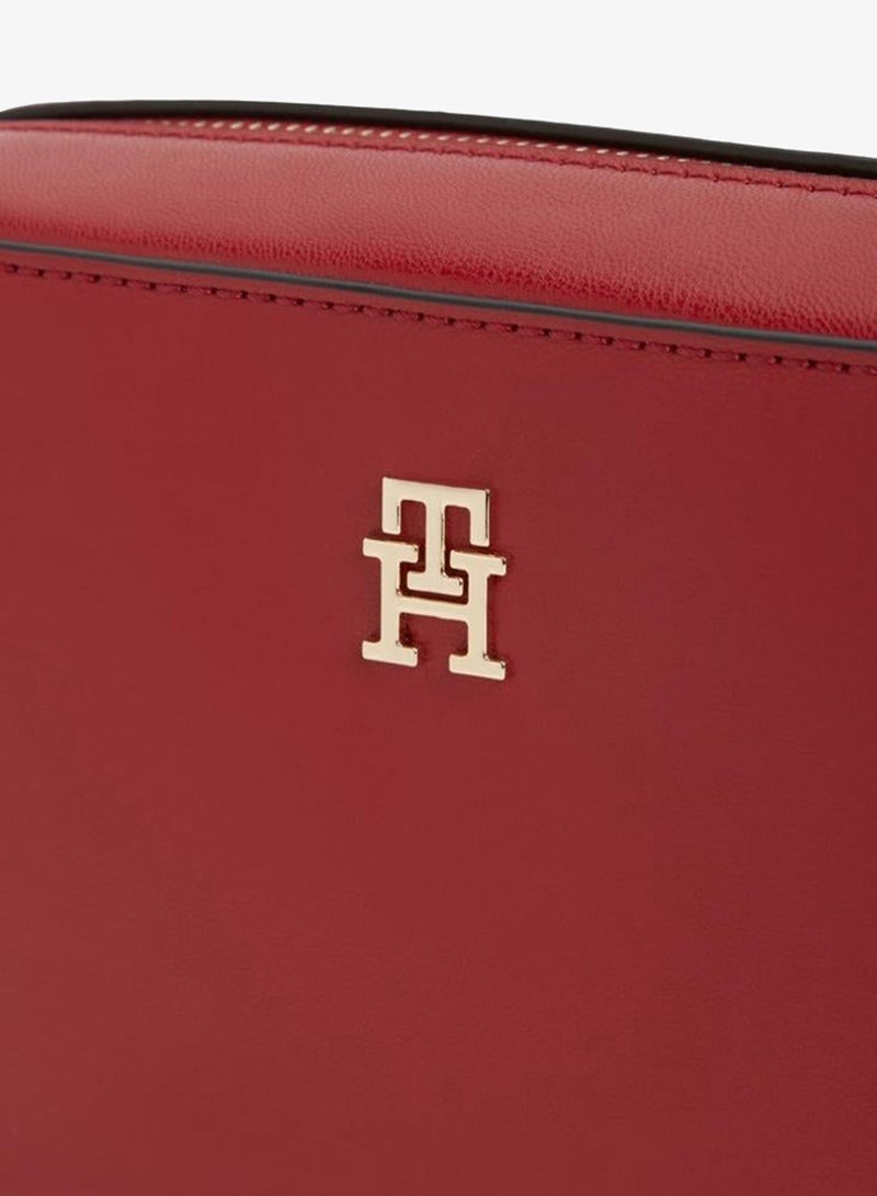 TOMMY HILFIGER Repeat Logo Strap Crossbody Camera Bag - Image 3