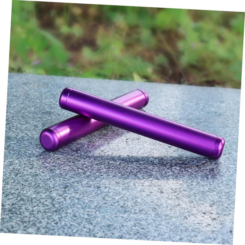 Purple Metal Diversion Container Secret Hidden Storage Can for Cash Jewelry Home Dorm Use - Image 5