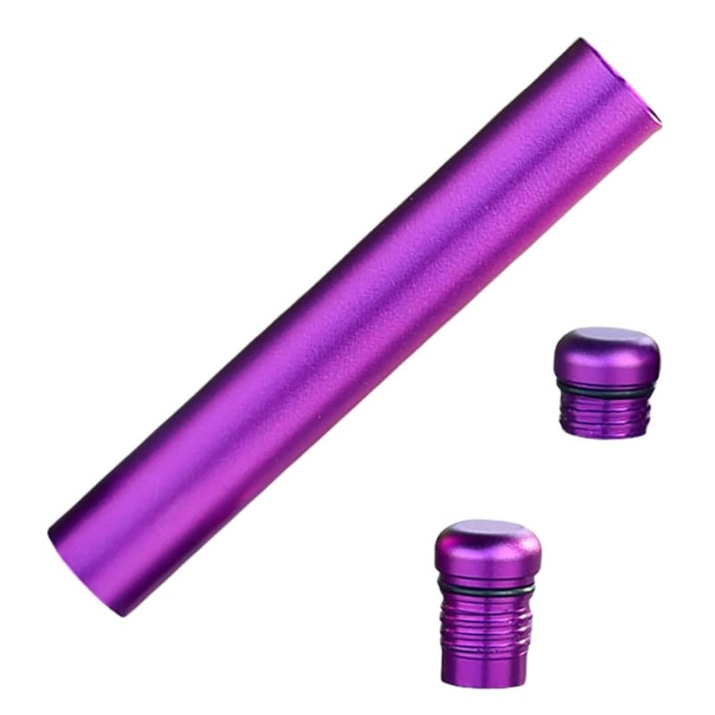 Purple Metal Diversion Container Secret Hidden Storage Can for Cash Jewelry Home Dorm Use - Image 2