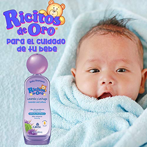 Ricitos de Oro Lavender Baby Shampoo - Para Bebe 8.45 Oz (MZ-22719) - Image 3